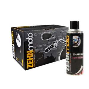 Caja Con 12 Pzs Lubricante Para Cadena Zehnmoto 400 ml