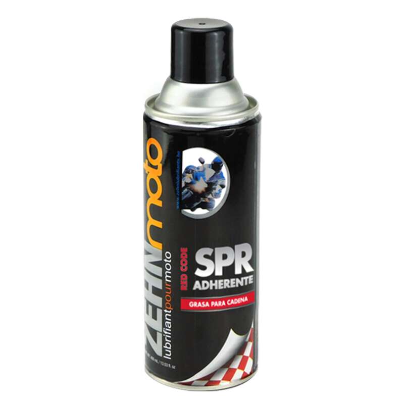Aerosol Zehnmoto SPR Adherente Grasa Roja 400 ml